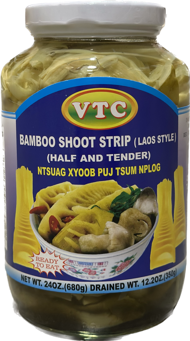 Laos Style Half/Tender Bamboo Strip