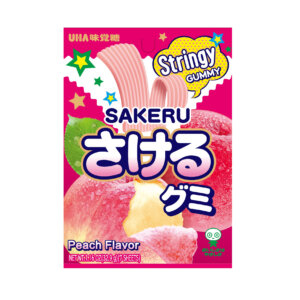 WHITE PEACH GUMMY CANDY