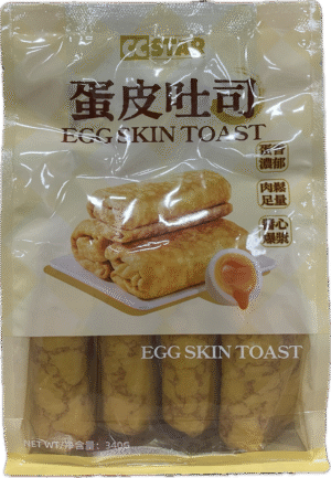 EGG SKIN CHICKEN FLOSS TOAST