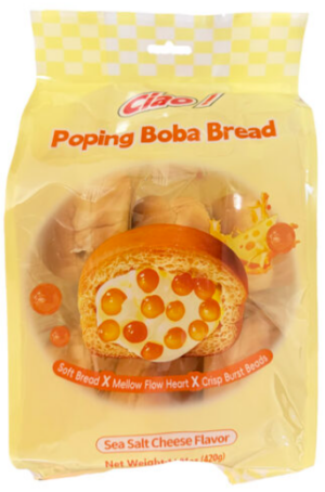*SEA SALT CHEESE* POPING BOBA BREAD