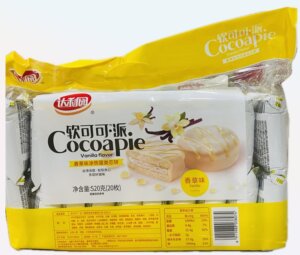 VANILLA COCOA PIE