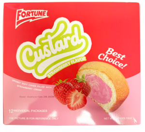 *STRAWBERRY* CUSTARD PIE