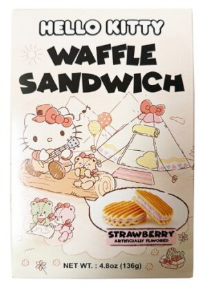*STRAWBERRY* WAFFLE SANDWICH