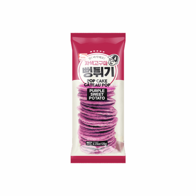 PURPLE SWEET POTATO RICE POP