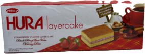 Milk/Strawberry Layer Cake