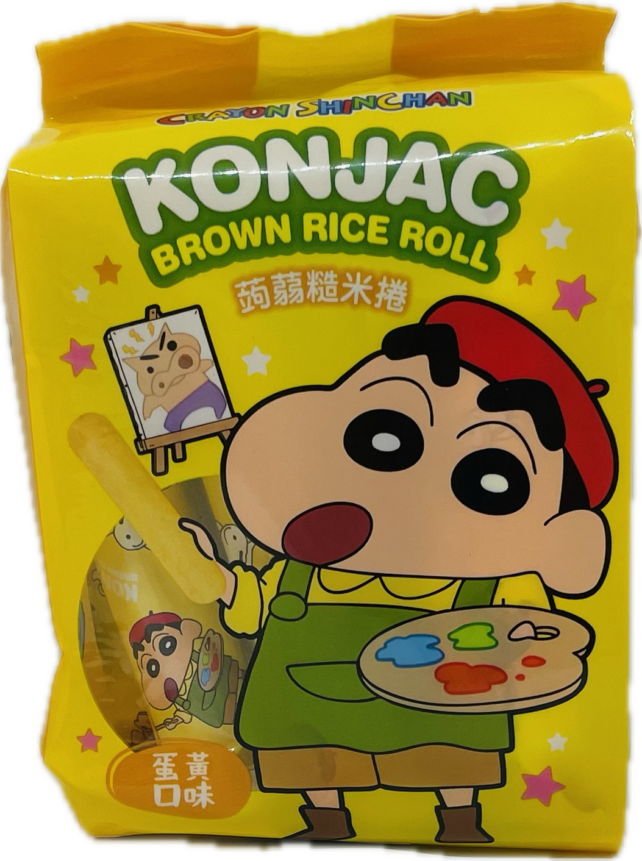 EGG YOLK FLAVORED BROWN RICE ROLL