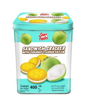 SANDWICH CRACKER W/ COCONUT CREAM