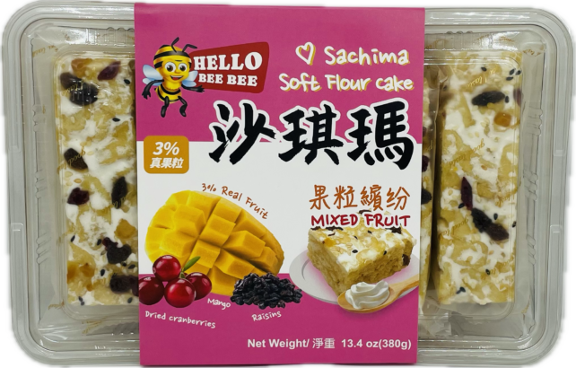 (MIXED FRUIT) SOFT FLOUR CAKE