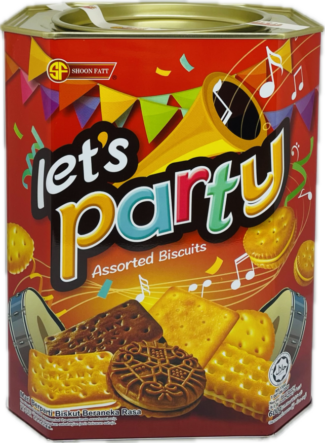 "LET'S PARTY" ASSORTED BISCUITS