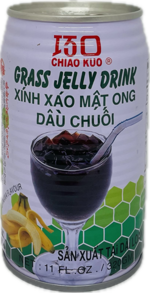 Grass Jelly w/ Banana Drink