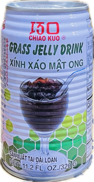 Grass Jelly w/ Honey Drink