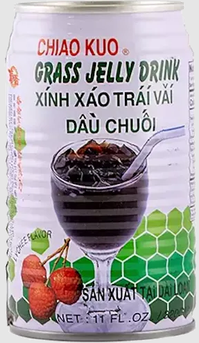 Grass Jelly w/ Lychee Drink