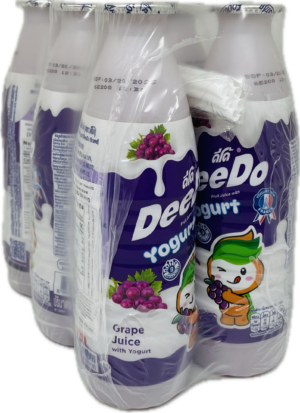 GRAPE JUICE WITH YOGURT DRINK