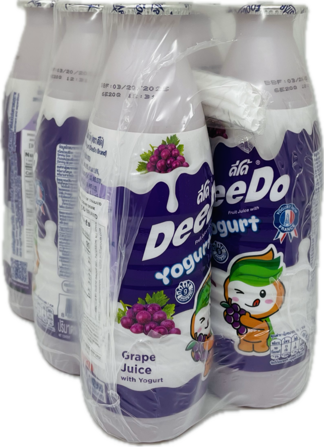 GRAPE JUICE WITH YOGURT DRINK