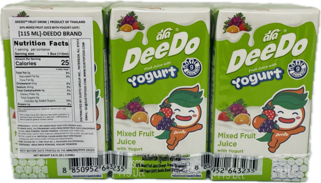 MIXED FRUIT JUICE WITH YOGURT - Image 2