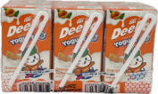 ORANGE JUICE WITH YOGURT DRINK