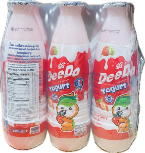 STRAWBERRY JUICE WITH YOGURT