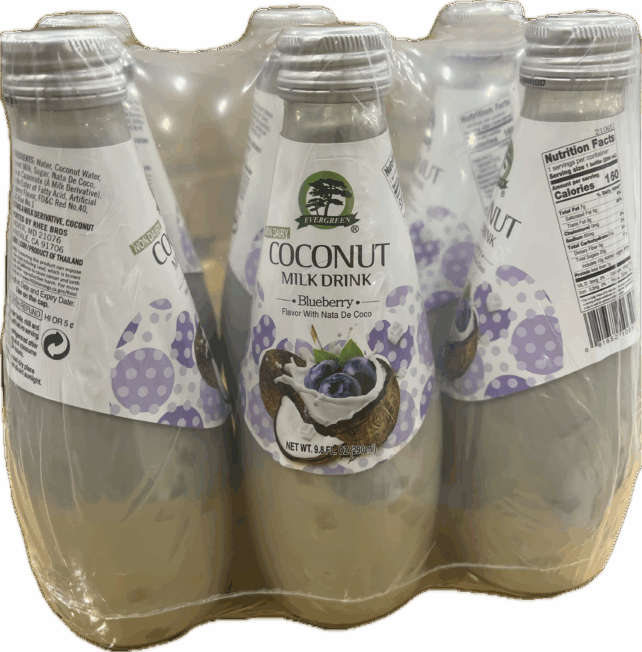 COCONUT MILK W/ JELLY (BLUEBERRY)