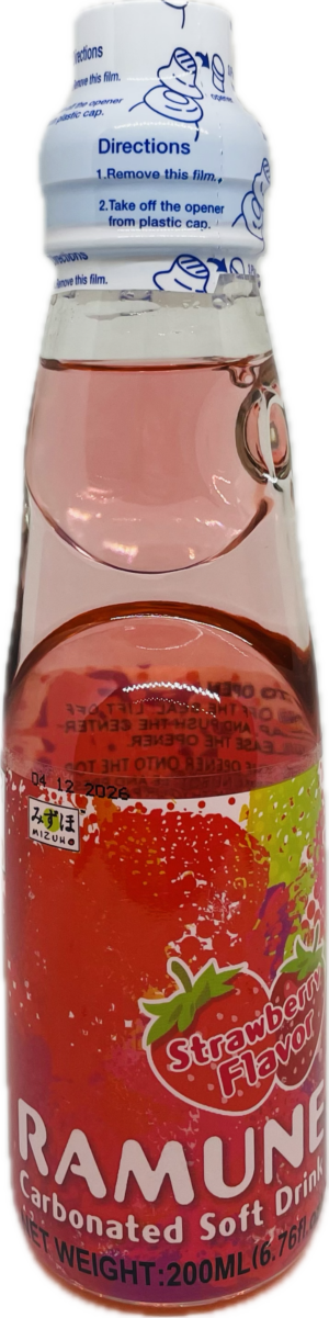 Strawberry Ramune Drink