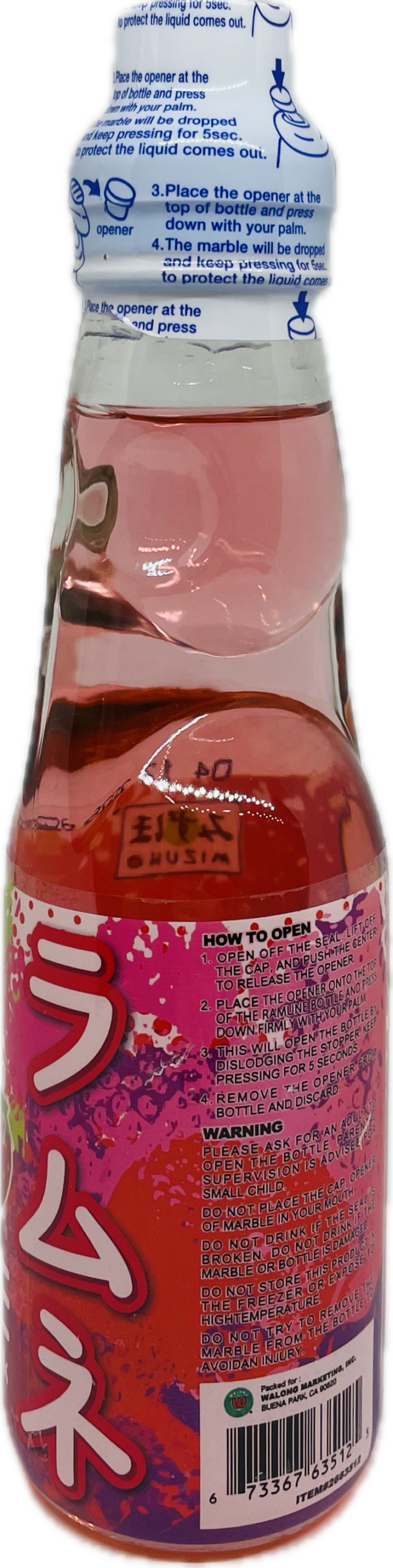 Strawberry Ramune Drink - Image 2
