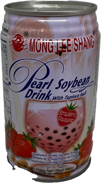 Strawberry Soy Bean Milk w/ Pearl