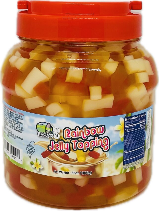 RAINBOW JELLY TOPPING