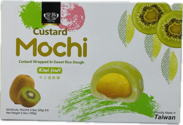 CUSTARD/KIWI MOCHI