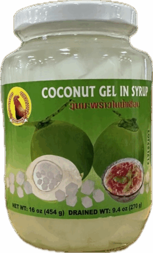 COCONUT GEL IN SYRUP