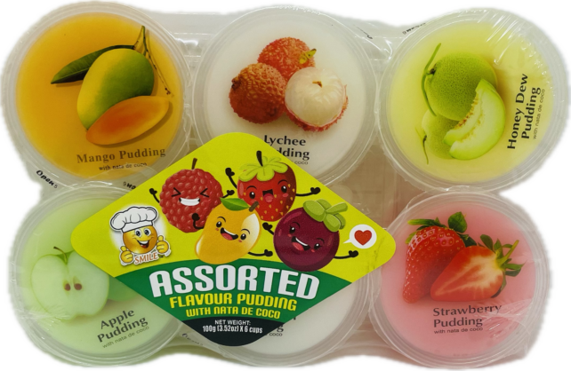 ASSORTED FRUIT PUDDING