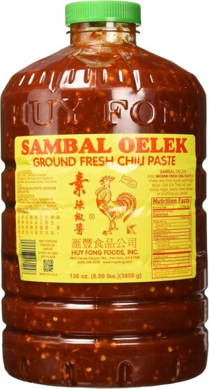 Sambal Oelek Chili Paste - 3 x 8.5#