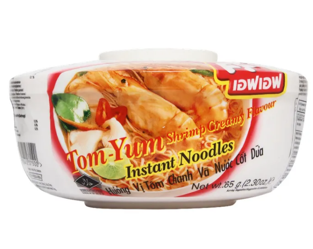 Creamy Tomyum Shrimp Noodle