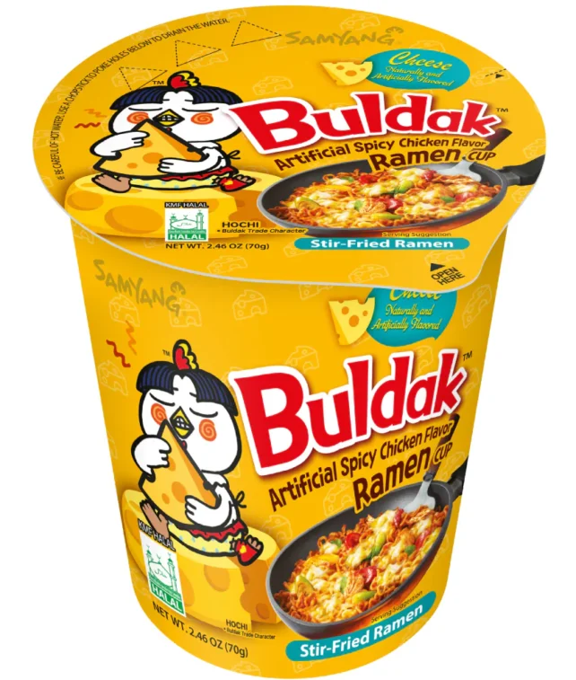 (CUP) CHEESE BULDAK RAMEN