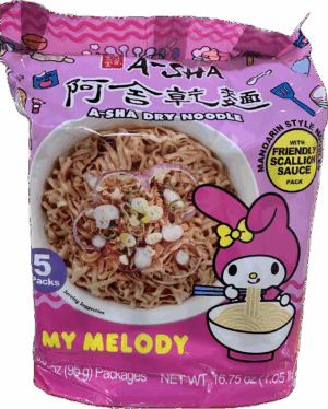 DRIED INSTANT NOODLE WITH FRIENDLY SCALLION SAUCE