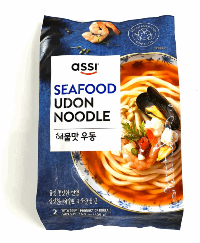 Seafood Udon Noodles