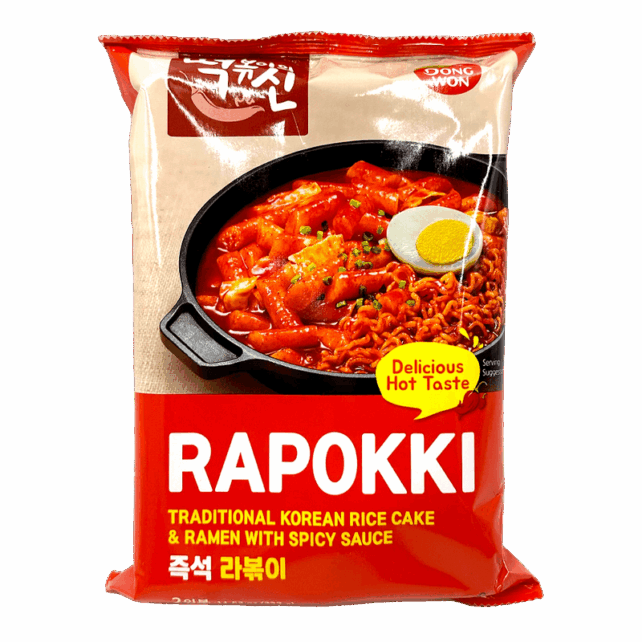 RAPOKKI RICE CAKE WITH SPICY SAUCE