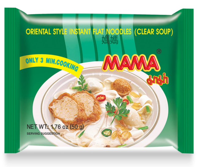 Clear Soup Flat Noodle