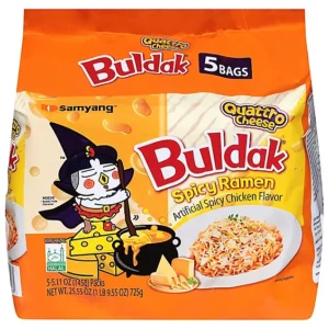 QUATTRO CHEESE HOT CHICKEN RAMEN