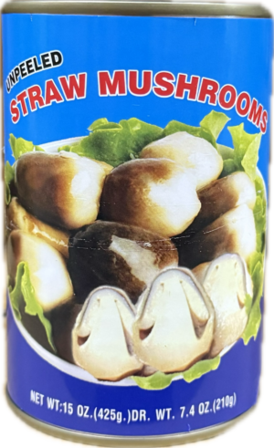 UNPEELED STRAW MUSHROOM
