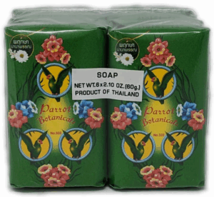 (GREEN) PARROT SOAP - 24 x 4pc