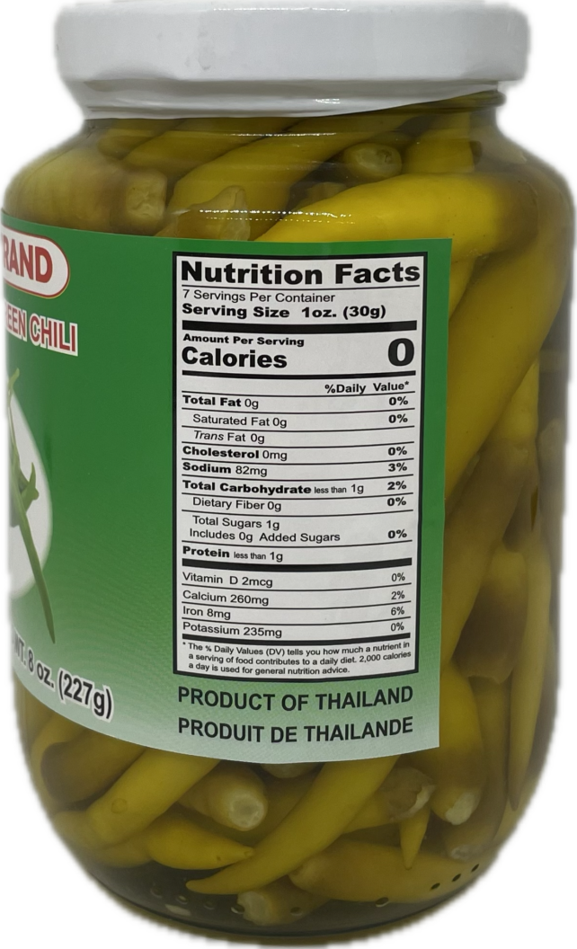 PICKLED WHOLE GREEN CHILI - Image 3
