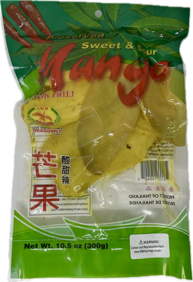 Sweet Sour Sliced Mango w/ Chili
