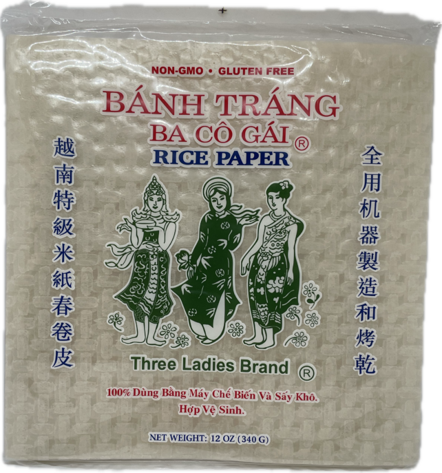 22cm Square Rice Paper