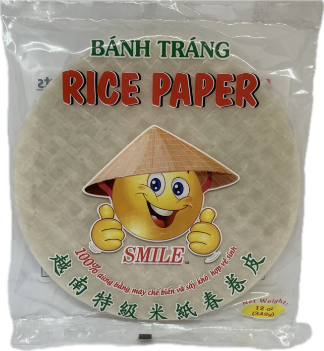 22cm Round Rice Paper