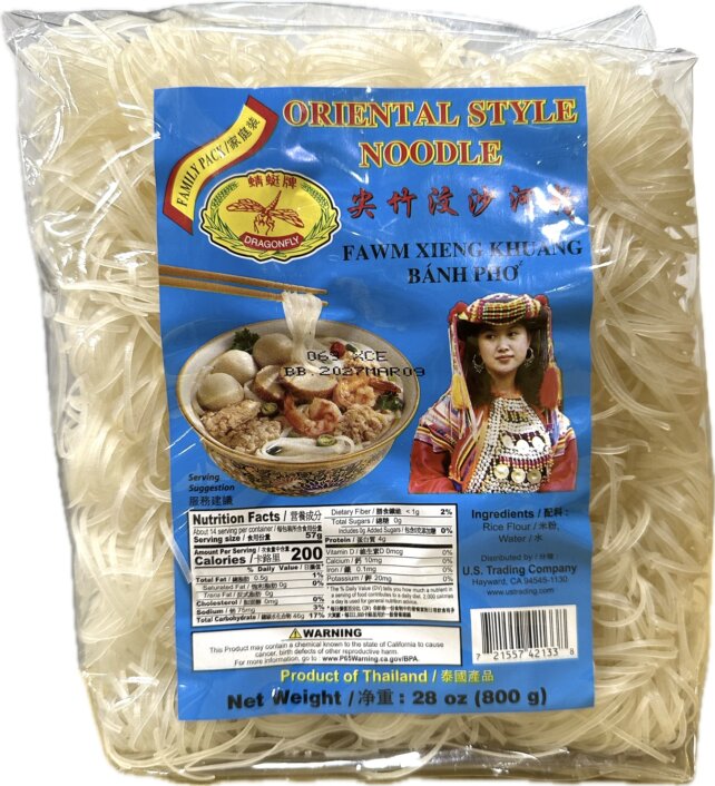 Oriental Style Noodle (Pho) 1mm