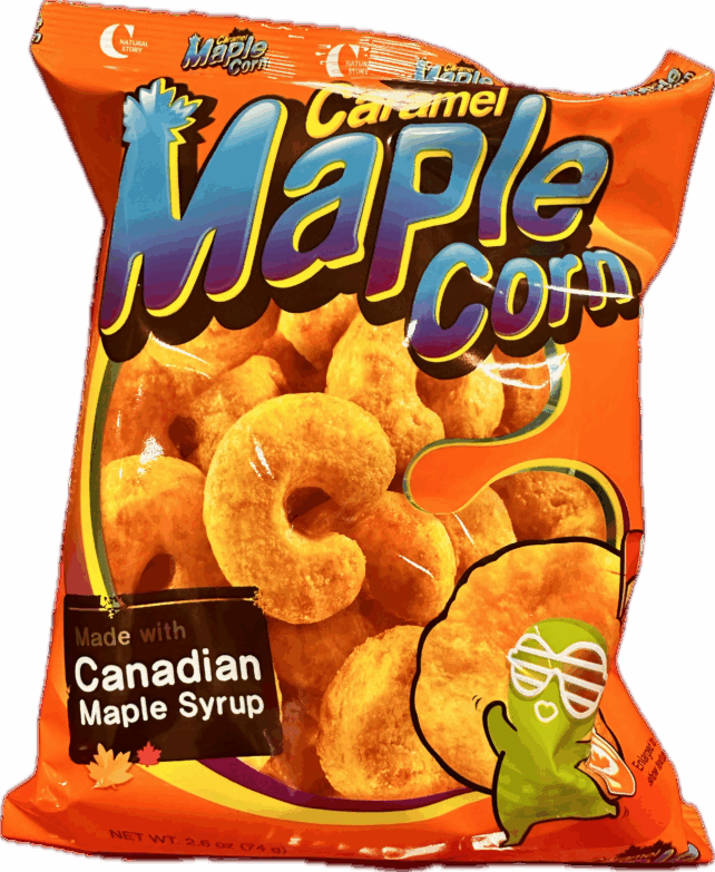 CARAMEL MAPLE CORN SNACK