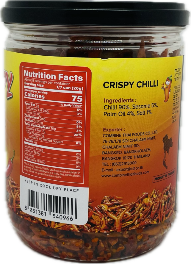 Thai Crispy Red Chili Snack - Image 3
