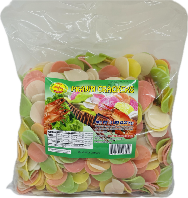 DRIED COLOR PRAWN SHRIMP CRACKER