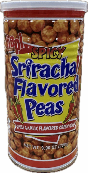 SRIRACHA GREEN PEAS