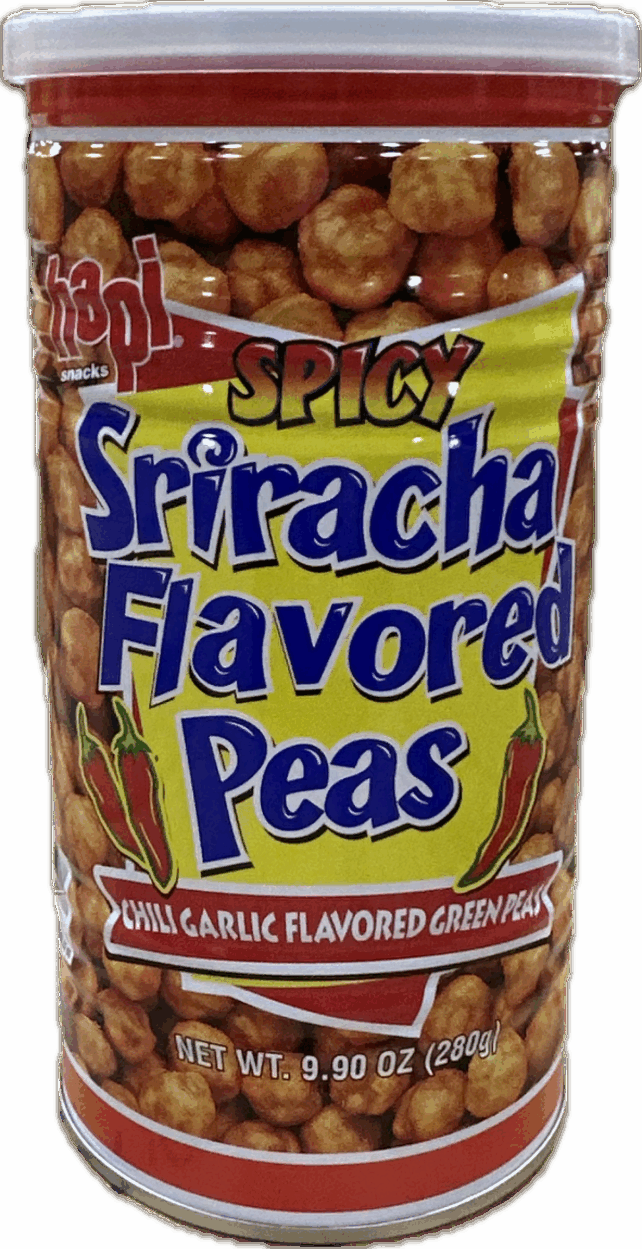 SRIRACHA GREEN PEAS
