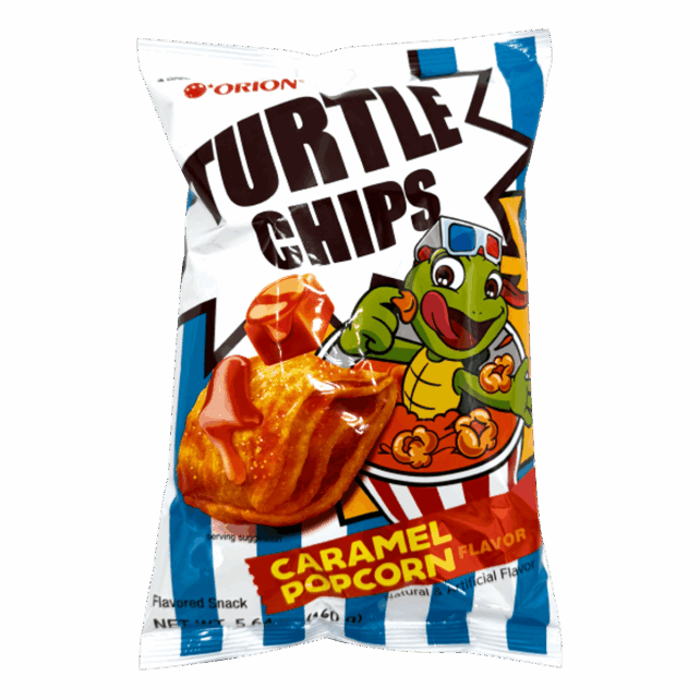 *CARAMEL POPCORN* TURTLE CHIPS